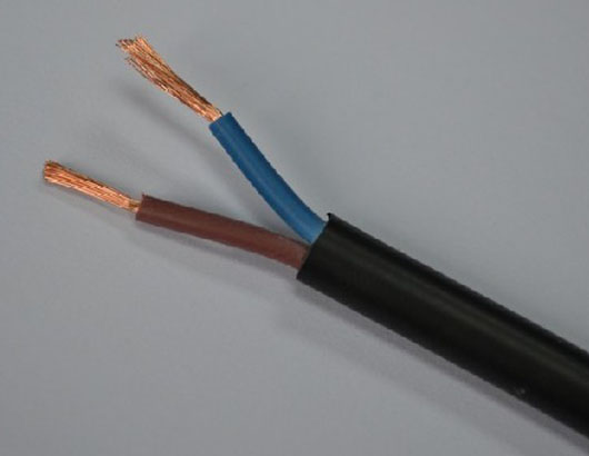 China standard 2 core RVV power line